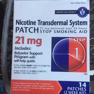 4 Boxes Habitrol 21mg Nicotine Patches
